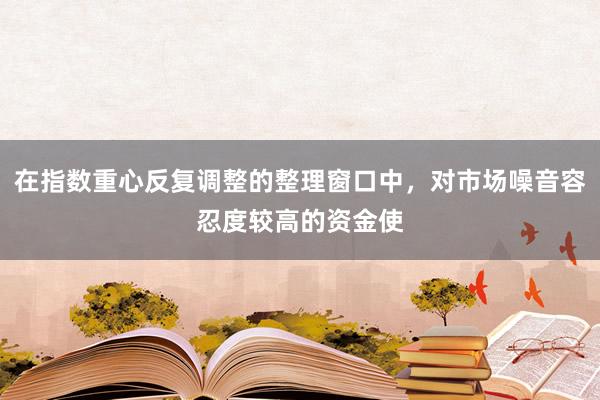 在指数重心反复调整的整理窗口中，对市场噪音容忍度较高的资金使
